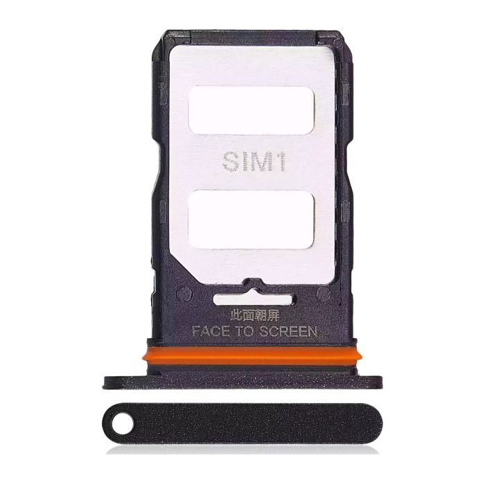 SIM-Kartenschacht für Xiaomi Redmi Note 13 Pro Plus 5G (Schwarz)