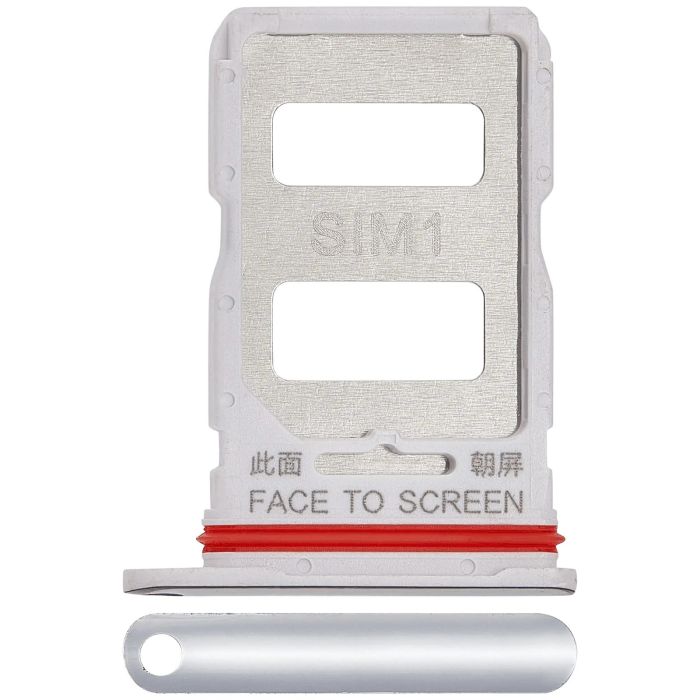 SIM-Kartenschacht für Xiaomi 12T Pro (Silber)