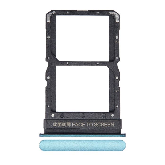SIM-Kartenschacht Dual für Xiaomi Poco X3 GT (Wave Blue)
