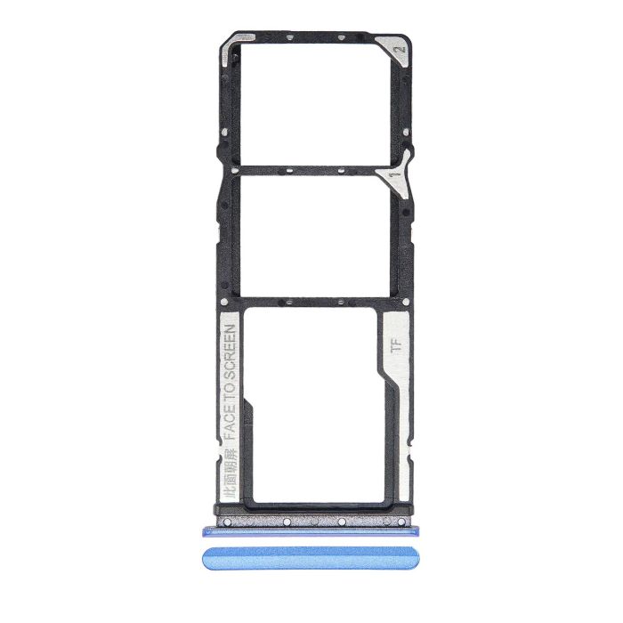 SIM-Kartenschacht Dual für Xiaomi Redmi 9T/ Note 9 4G/ Poco M3 (Blau)