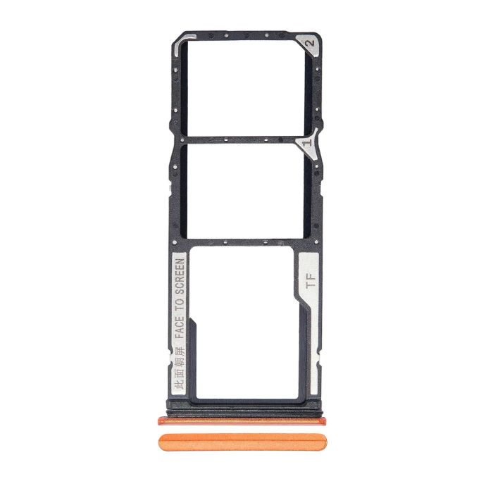 SIM-Kartenschacht Dual für Xiaomi Redmi 9T/ Note 9 4G/ Poco M3 (Orange)