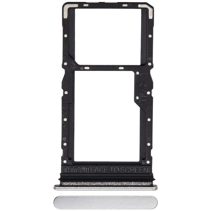 SIM-Kartenschacht für Xiaomi Redmi 12 4G (Polar Silver)