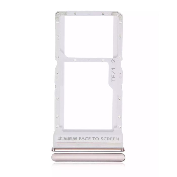 SIM-Kartenschacht Dual für Xiaomi Redmi Poco X3/ X3 Pro (Metall Bronze)