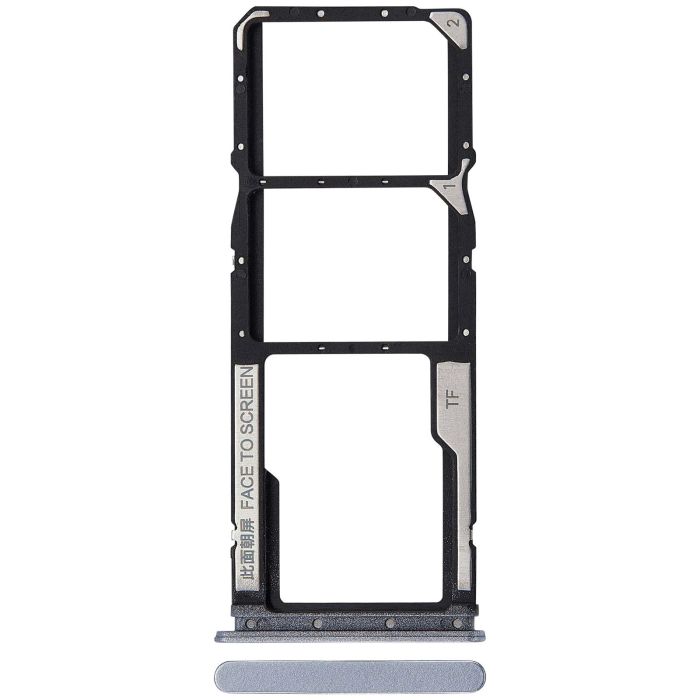 SIM-Kartenschacht für Xiaomi Redmi 10 5G (Chrome Silver)