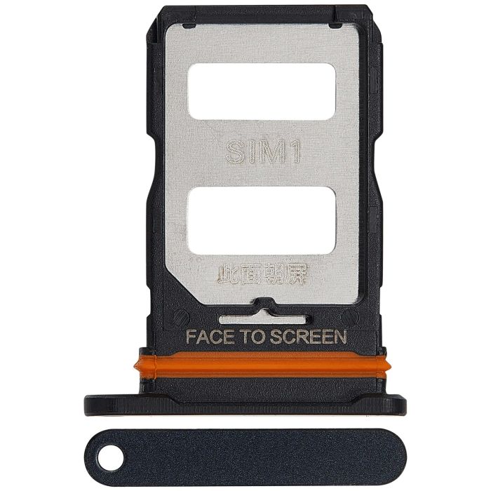 SIM-Kartenschacht für Xiaomi 12 Lite (Schwarz)