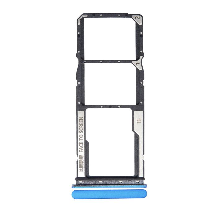 SIM-Kartenschacht Dual für Xiaomi Redmi 9C/ 9A (Blau)