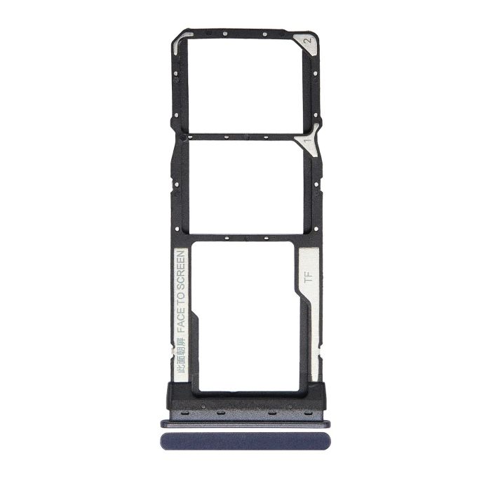 SIM-Kartenschacht Dual für Xiaomi Redmi Note 9T/ Note 9 5G (Grau)