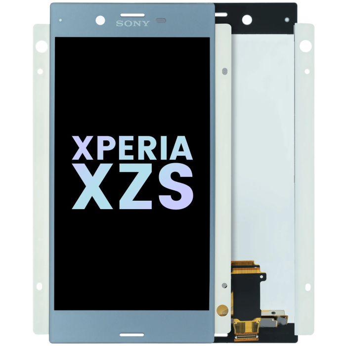 LCD Display Einheit ohne Rahmen für Sony Xperia XZs (Original) (Blau)