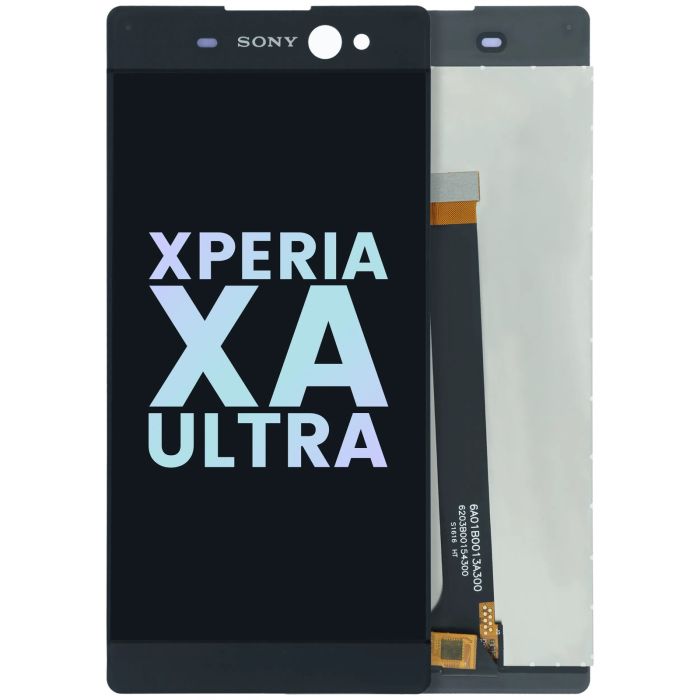 LCD Display ohne Rahmen für Sony Xperia XA Ultra (Original) (Graphit Black)