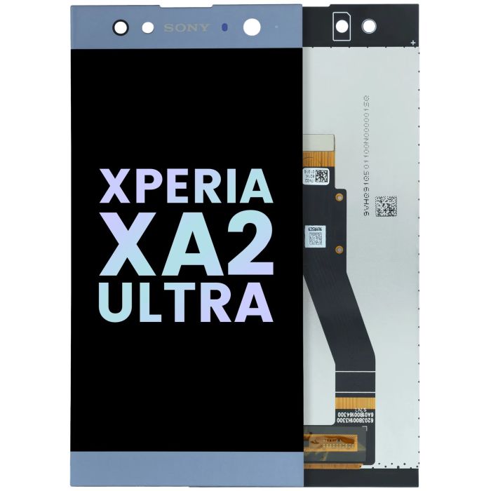 LCD Display Einheit ohne Rahmen für Sony Xperia XA2 Ultra (Original) (Blau)