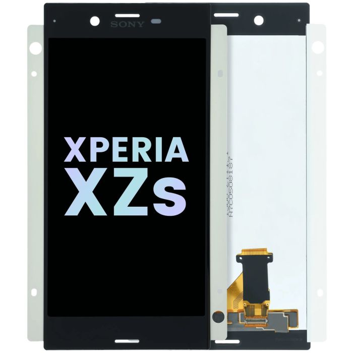 LCD Display Einheit ohne Rahmen für Sony Xperia XZs (Original) (Schwarz)