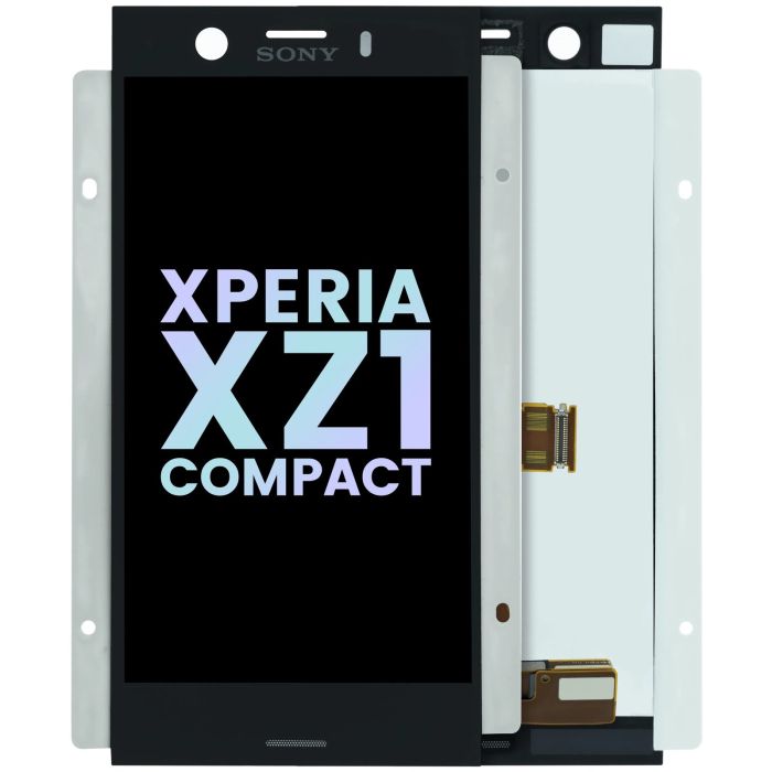 LCD ohne Rahmen für Sony Xperia XZ1 Compact (Original) (Schwarz)