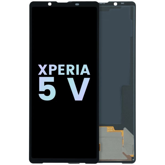 OLED ohne Rahmen für Sony Xperia 5 V (Original) (Schwarz)