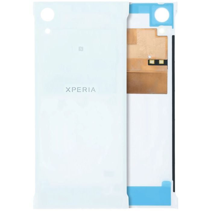Rückglas ohne Kameralinse für Sony Xperia XA1 (Original) (Weiß)