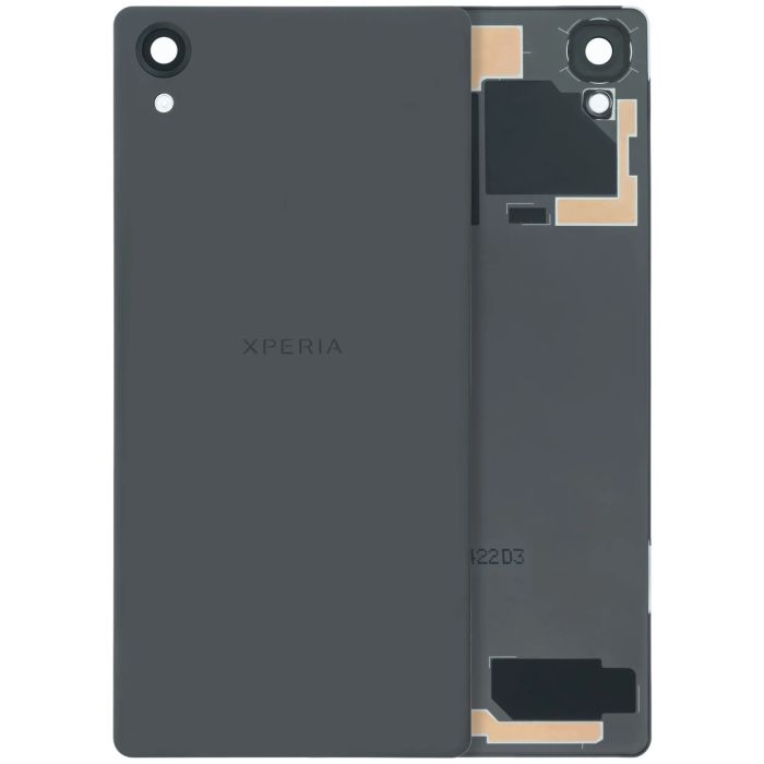 Rückglas mit Kameralinse für Sony Xperia X (Original) (Schwarz)