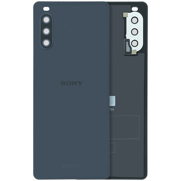 Rückglas mit Kameralinse Sony Xperia 10 III (Original) (Schwarz)