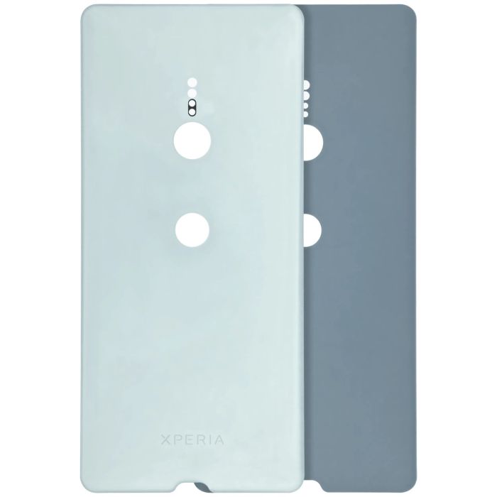 Rückseite Abdeckung für Sony Xperia XZ3 (Original) (Silver White)