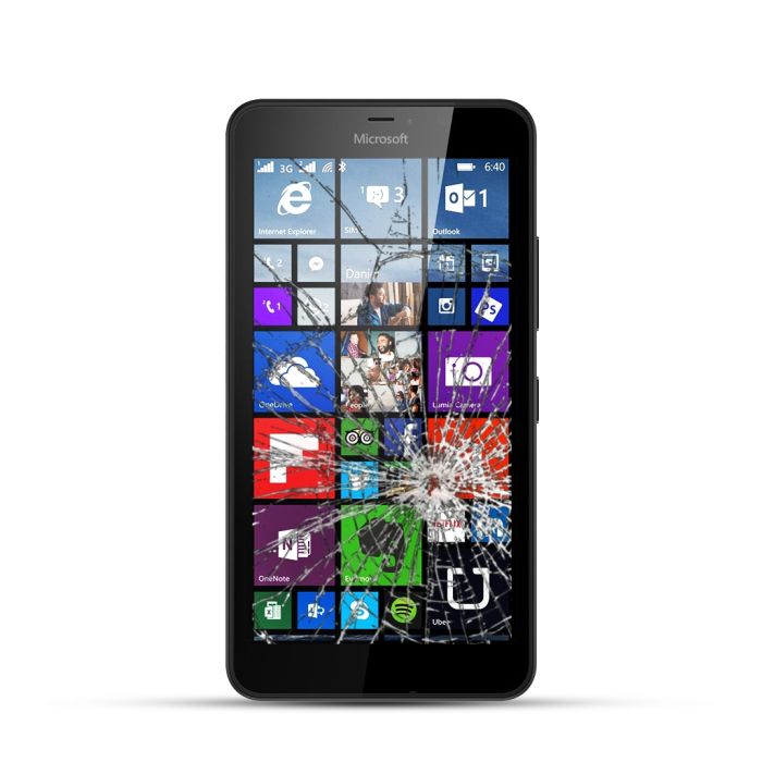 Nokia Lumia 640 XL Reparatur LCD Display Touchscreen Glas