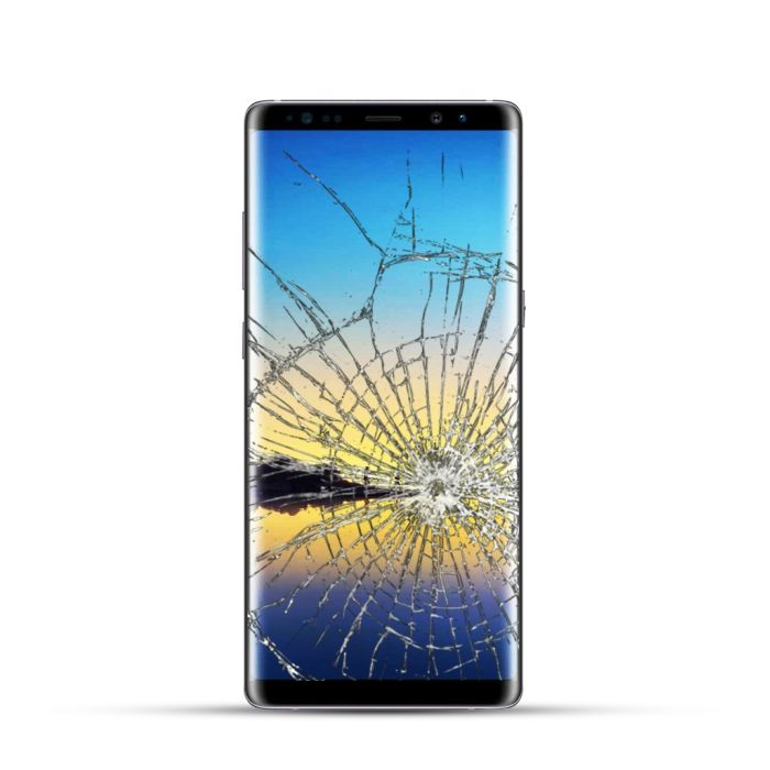 Samsung Note 8 Reparatur LCD Display Touchscreen Kompletteinheit inkl. Gehäuserahmen