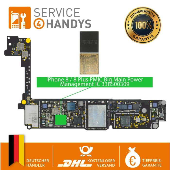 Original IPhone 8/8 Plus Big Main Power Management IC Chip PMIC 338S00309-B0 Fix