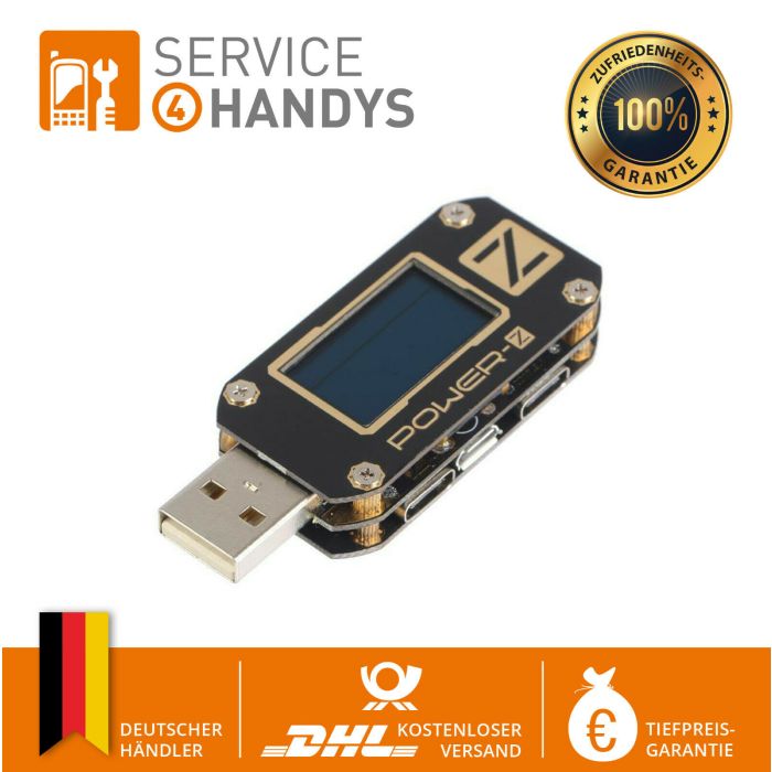 Power-Z USB-Spannungs-Stromdetektor Typ-C QC 2.0 QC 3.0 PD-Netzteil-Prüfgerät