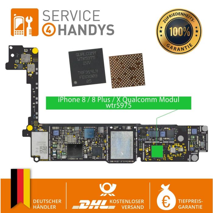 RF Transceiver für Apple iPhone 8 / 8 Plus / X Qualcomm Modul WTR5975