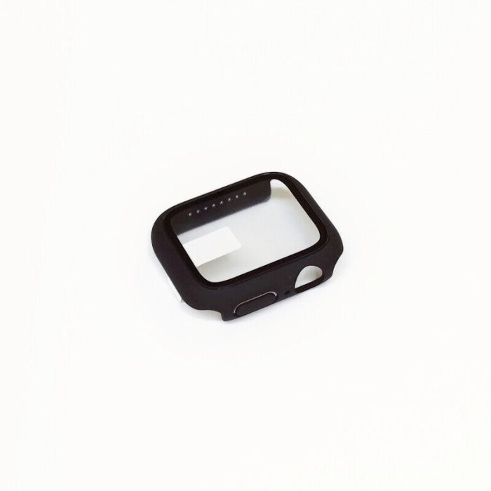 Case für Apple Watch Series 1-7 SE 38-45mm | Schutzhülle Bumper | 360-Grad Cover-Schwarz-41mm