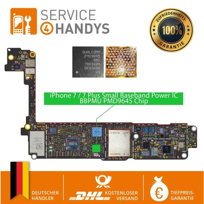 ✅ iPhone 7 / 7 + Plus Qualcomm PMD9645 SMALL Baseband Power IC BBPMU Chip