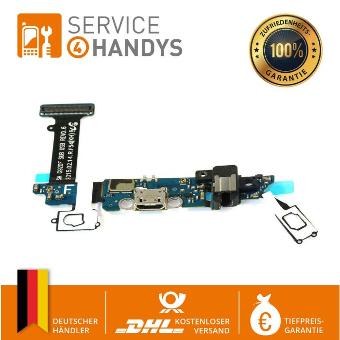 S4H LADEBUCHSE Micro USB Dock Connector Tasten MIKROFON GEEIGNET FÜR Samsung Galaxy S6 SM-G920F