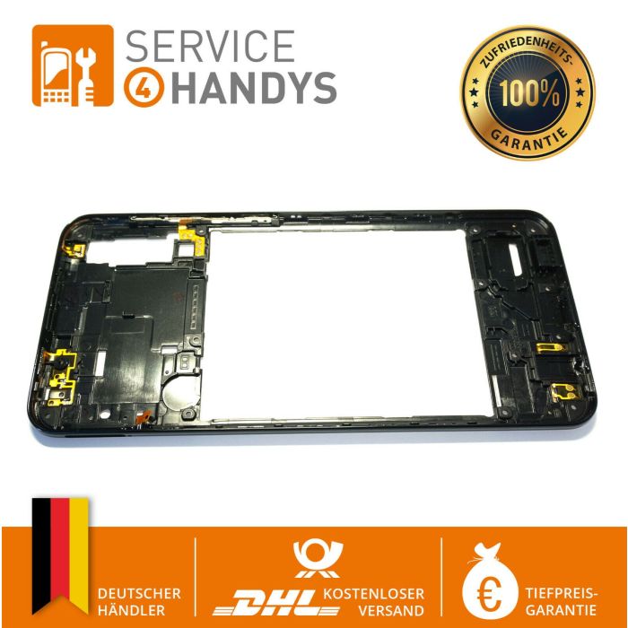 Generisch Service4Handys - Telaio centrale per antenna, tasti per Samsung Galaxy A30S A307, colore: Nero
