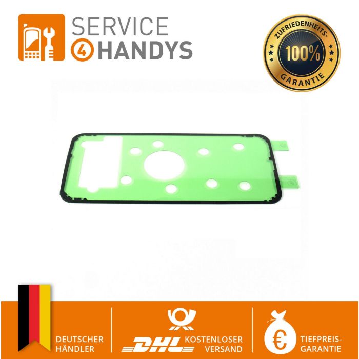 S4H geeignet für Samsung Galaxy S8 Plus Kleber Klebefolie Akku Deckel Rückseite Backcover