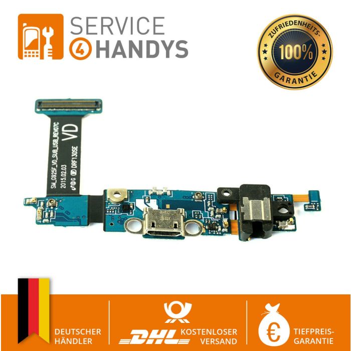 S4H für Ladebuchse für Samsung Galaxy S6 Edge G925F Flex Dock Kabel Micro USB NEU