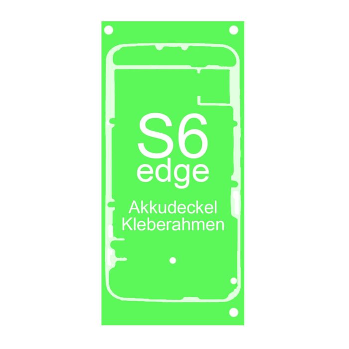 Samsung Galaxy S6 Edge G925f Back Cover Kleber Hinten Akkudeckel Adhesive