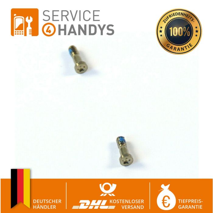 S4H Pentalobe Schrauben Screws Backcover Gold geeignet für iPhone 6
