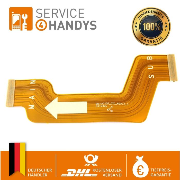 S4H Mainboard Motherboard LCD Verbindungskabel Main to Sub geeignet für Samsung Galaxy A71 A715F