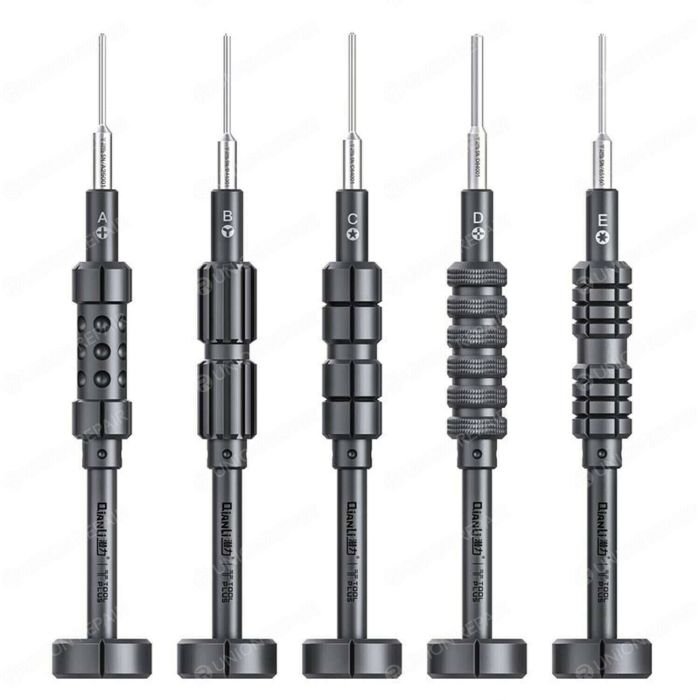 QianLi ToolPlus iThor Schraubendreher A, B, C, D, E, 5 Stück