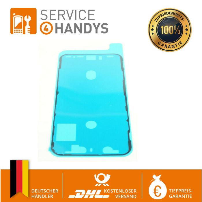 FÜR iPhone Xs Rahmen LCD Display Kleber SCHWARZ Dichtung Wasser Klebefolie