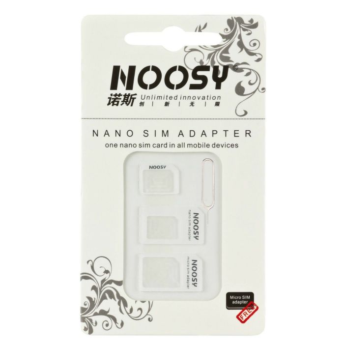 Nano SIM Adapter Set für iPhone 5 (3er Set inkl. aller Adapter)