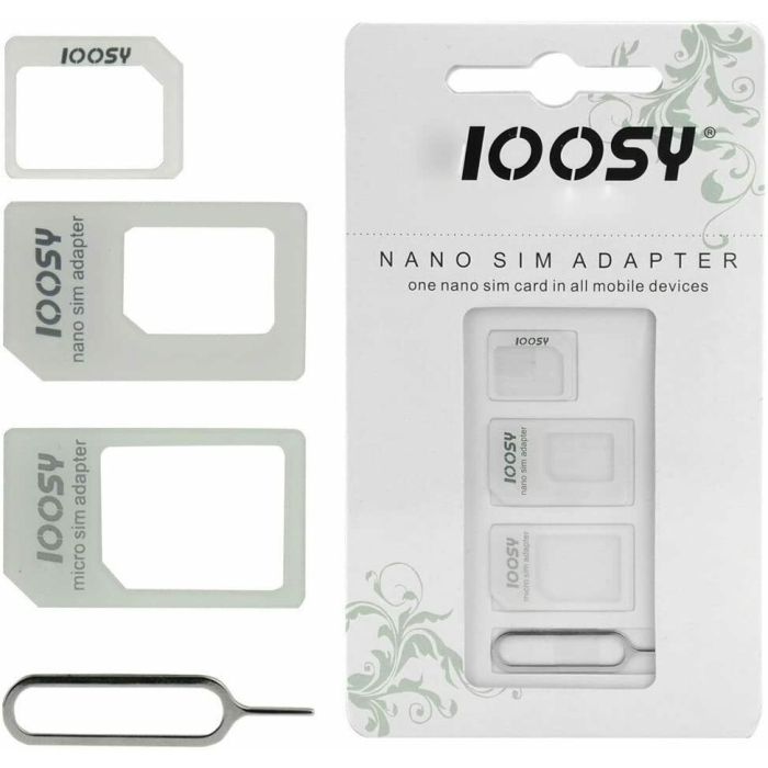 Nano SIM Karten Adapter 3 in 1 und Micro SIM Adapter iPhone 4 4s iPhone 5