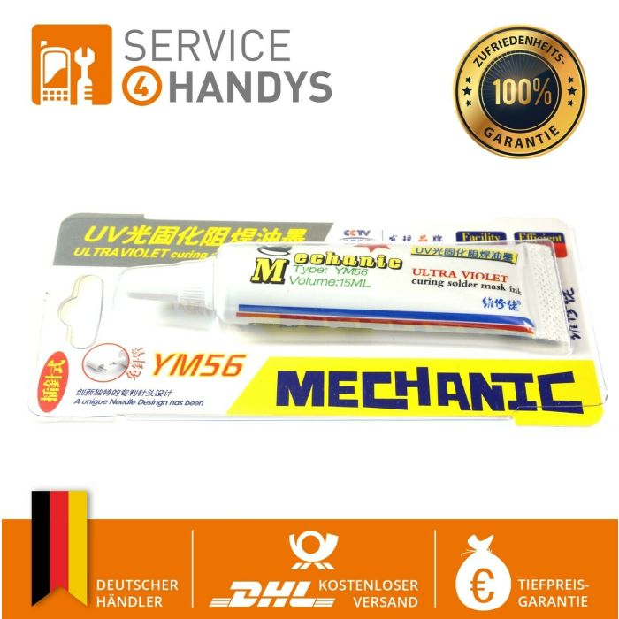 S4H Mechanic UV Solder Mask Lötstopplack PCB Lack YM56 Grün