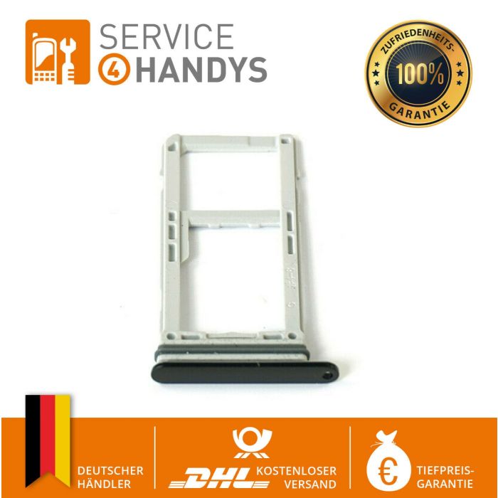 Für Samsung Galaxy Note 8 DUAL SIM Kartenhalter Card Tray SD Schlitten schwarz