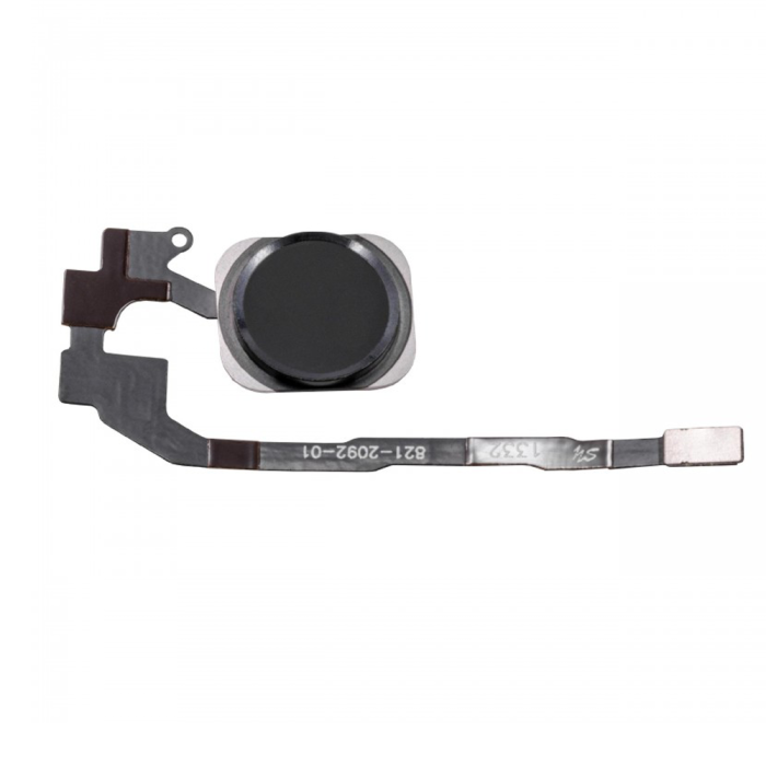 S4H Home Button SCHWARZ Flex Kabel Knopf ID Sensor Touch Taste geeignet für für iPhone 5S / SE