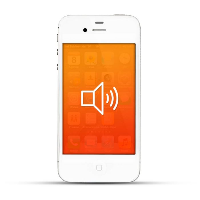 Apple iPhone 4 / 4s Reparatur Lautsprecher