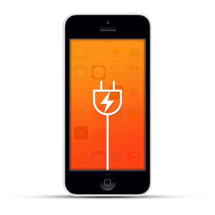 Apple iPhone 5c Reparatur USB Dock / Ladebuchse 