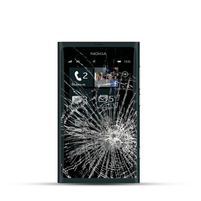Nokia Lumia 800 Reparatur LCD Display Touchscreen Glas