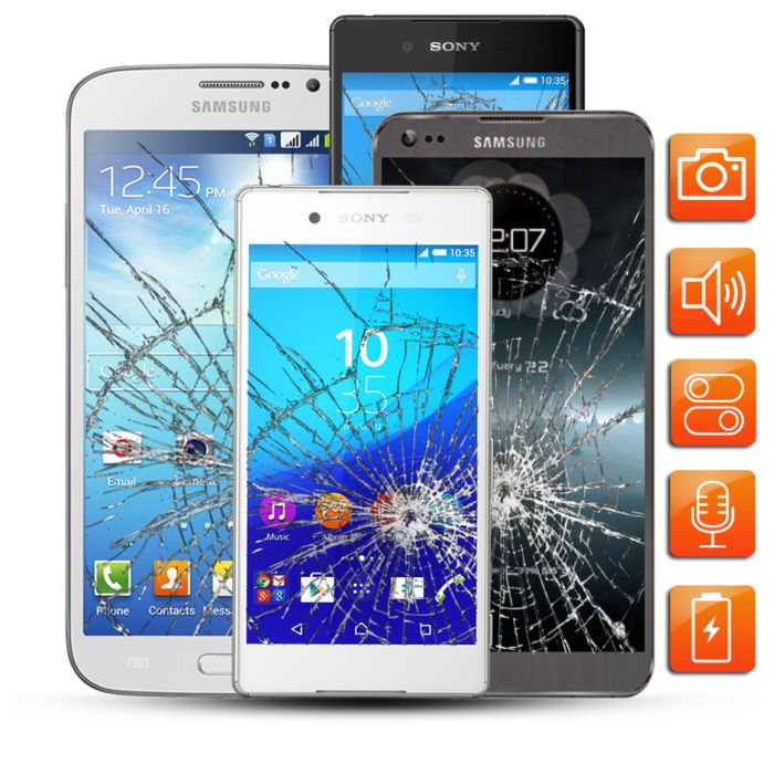 Reparatur für Samsung / Nokia / LG / Sony / Apple / Motorola