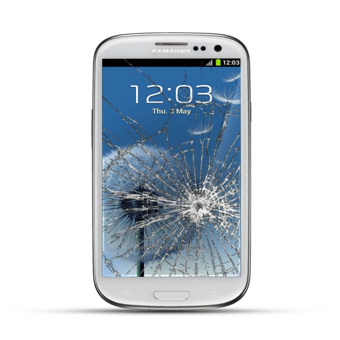 Samsung Galaxy S3 Reparatur LCD Display Touchscreen Glas