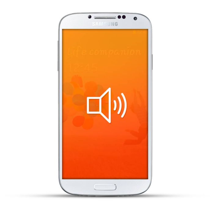 Samsung Galaxy S4 Reparatur Lautsprecher