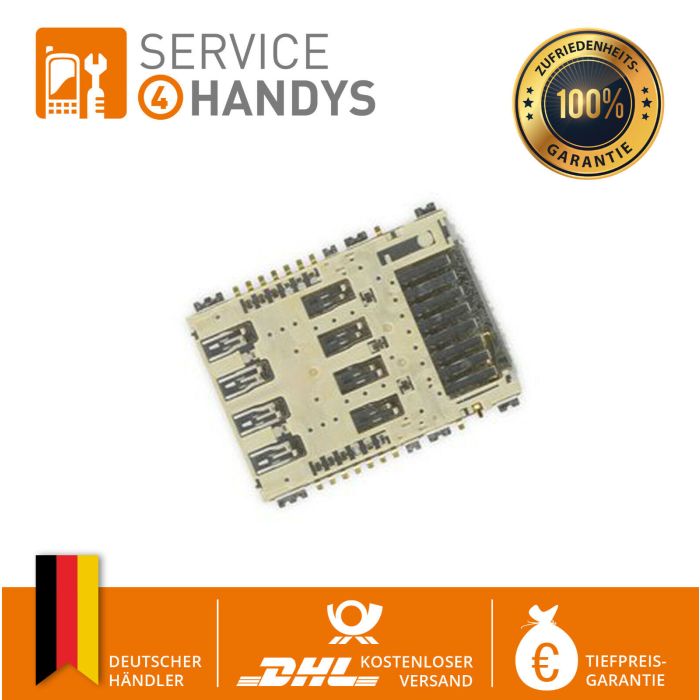 Samsung Galaxy S5 G900F Simkartenleser Micro Card Reader Sim Connector Sim Leser