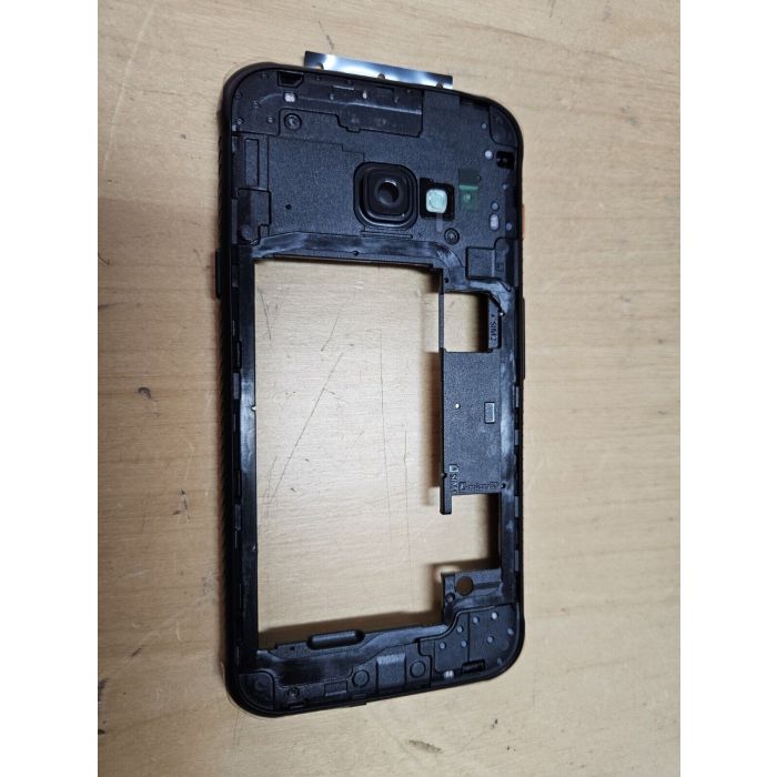 Samsung Galaxy Xcover 4s SM-G398F Mittel Cover Gehäuse Rahmen + Kamera Linse